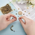 thumbnail image 5 of 1 Set 180 Pcs 3 Colors Column Spacer Beads 6mm Filigree Tube Beads Tibetan Style Alloy Beads Barrel Drum Beads for Jewelry Crafts Making for diy Mixed Color, 5 of 7