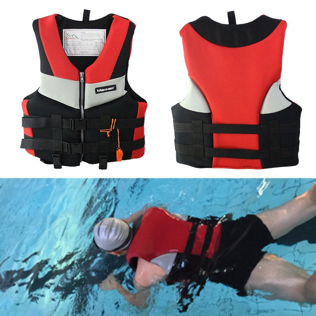 Adults Life Jacket Universal Swimming Boating Skiing Drifting Foam Vest by