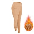 thumbnail image 6 of Babcutegg Womens Yoga Pants Soild Color Lightweight Gym Pants Quick Dry High Waist Sport Clothes for Women Beige Size M, 6 of 9