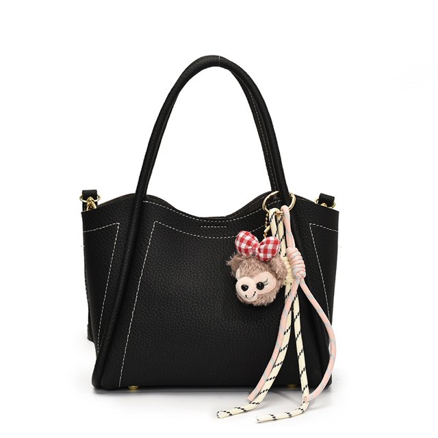 Bolso de mano para mujer, de gran capacidad, de piel suave, tipo cubo, para ir al trabajo, nuevo bolso bandolera de alta gama 2025
