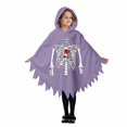 thumbnail image 3 of Zylarhe Kids Halloween Jumpsuits Dance Stage Performance Party Outfit Playful Home Wear for Toddlers Purple 5-6 Years, 3 of 8