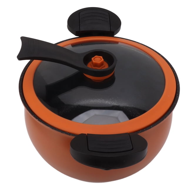 Stainless Steel Pressure Cooker, Tempered Glass Lid Big Capacity Micro Pressure Cooking Pots Kitchenware