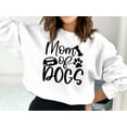 thumbnail image 2 of Mom of Dogs Sweatshirt, Dog Mama Sweatshirt, Dog Mom Gift, Dog Mom Sweatshirt, 2 of 9