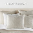 thumbnail image 6 of 2-Pack Decor Throw Pillows in Cotton Slub Antique Floral and Acrylic Knit by Comfort Canopy, 6 of 10