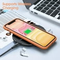 thumbnail image 6 of Liquid Silicone Case for iPhone 11 (6.1''), [Scratch-Resistant, Anti-Fingerprint, Shockproof] Protective Slim Fit Phone Case, 4-Layer Cover with Microfiber Lining, Silky-Soft Touch, Orange, 6 of 14