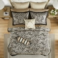 thumbnail image 4 of Gracie Mills Thornton Supreme Comfort: 12-Piece Comforter Ensemble with Cotton Bed Sheets, 4 of 5