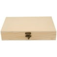 thumbnail image 1 of CNKOO 1Pc Creative Cigar Storage Packing Wooden Box Portable Simple Design Cigar Box, 1 of 10