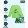 thumbnail image 2 of iXtreme Boys' Rash Guard Set - 2 Piece Long Sleeve Swim Shirt and Swim Trunks for Boys (Sizes: 4-12), 2 of 7
