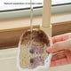 thumbnail image 3 of Injueey Esponja para lavar platos, doble cara, pulpa de comprimida, paño de algodón, esponjas, limpiaparabrisas, antiarañazos, Suministros de limpieza para el hogar Púrpura, 3 of 6