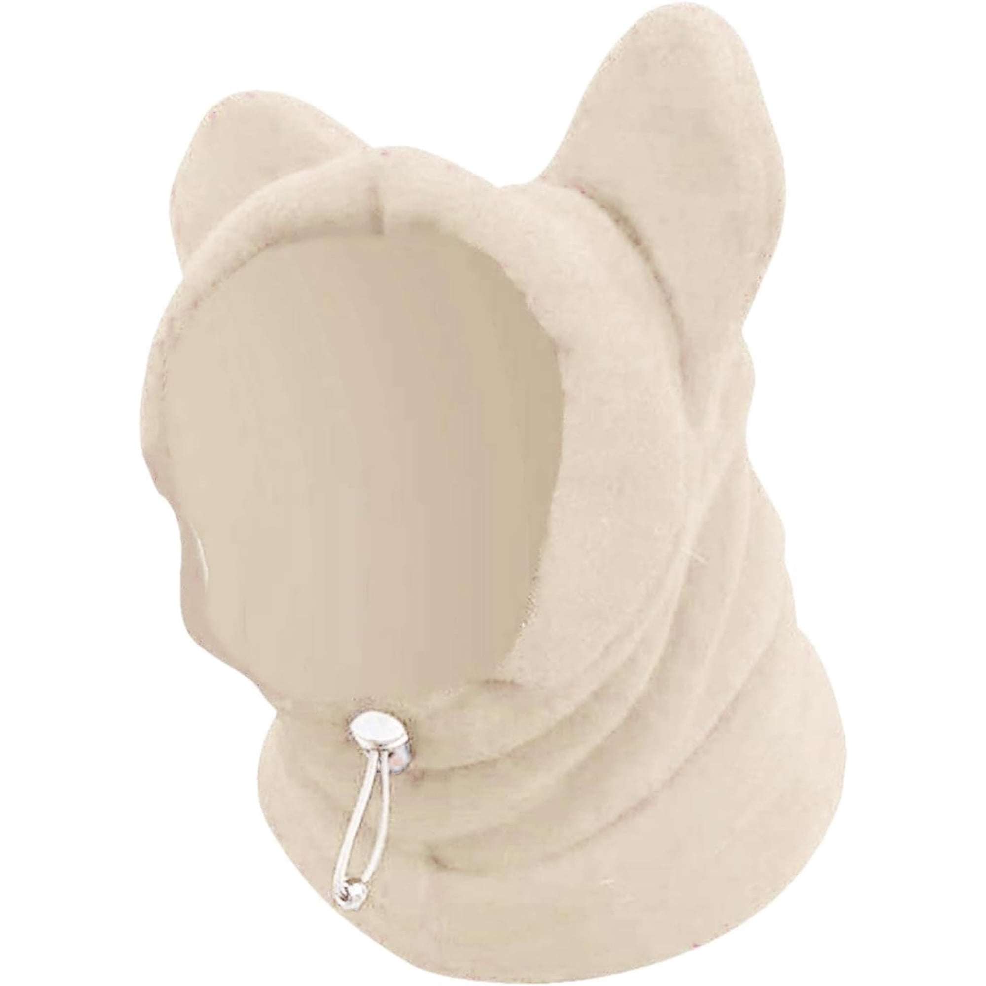 ZooWhale Winter Dog Warm Hat Dog Ear Cover Dog Neck Ear Warmer Scarf Headband Protector Dog Snood Head Wrap Christmas Dog Hat Costume New Year Pet Hat