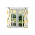 thumbnail image 3 of MKHERT Healthy Life Window Curtain Kitchen Curtains Window Treatments 26x39 inch,Set of 2, 3 of 3
