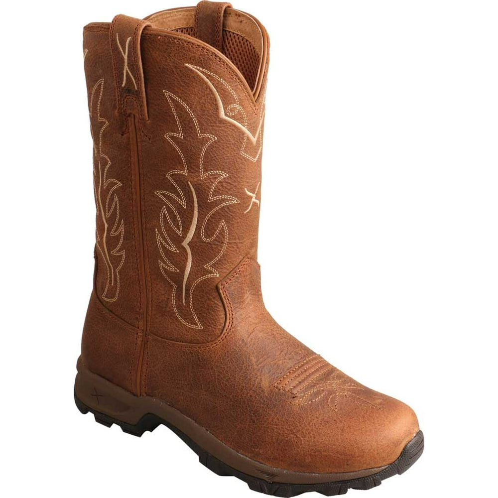 Twisted X - Women's Twisted X WHKB002 Hiker Cowgirl Boot Rust Leather 6.5 M - Walmart.com