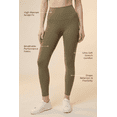 thumbnail image 4 of Women’s Basic Workout Leggings, Moisture Wicking Comfortable Activewear, 4 of 7