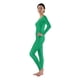 thumbnail image 1 of de manga mujer, mono, pantalones , pantalones, yoga, Verde 2XL Sunnimix traje de spandex de las mujeres, 1 of 6