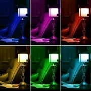 4 Pack E27 RGB LED Bulbs Light 16 Color Change Lighting Decor Light Lamp with IR Remote Control