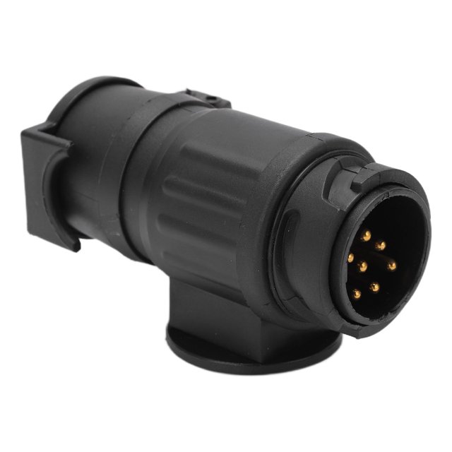 13 Pin To 7 Pin Trailer Connector, Towing Power Converter Waterproof ABS For Commercial Vehicle For Cars For Ships