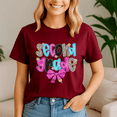 thumbnail image 5 of Second Grade Coquette, Back To School Shirt, Happy First Day Of School Tshirt, Cute Teacher Gift, 1St Day Of School Tee, School Shirt, Kindergarten, 5 of 5