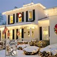 thumbnail image 7 of Winter House Flags for Outdoor Decoration, Grey Let it Snow Snowman Large Yard Flag, Decorative Christmas Xmas Seasonal Farmhouse Holiday Outside Decor 12x18 Inch Vertical Double Sided, 7 of 7
