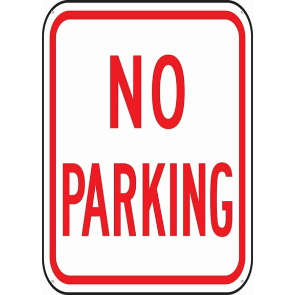 No Parking Signs 8X12 Inch Rust Free Aluminum Easy To Read & Sturdy Keep Out Outdoor Metal Signs For Home Farm Yard