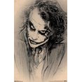 thumbnail image 5 of DC Comics Movie - The Dark Knight - The Joker - Sketch Wall Poster, 14.725" x 22.375", 5 of 5
