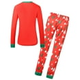thumbnail image 3 of SSLR Family Matching Christmas Pajamas Sets Xmas Sleepwear Nightwear 2-Piece Pjs Tops+Pants, 3 of 8