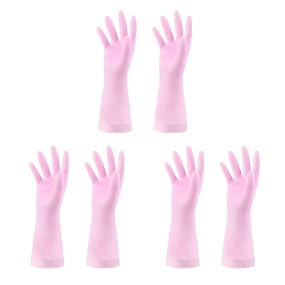 Cateissary 2 uds guantes impermeables manoplas resistentes al desgaste Cool Fit antideslizante platos limpios accesorio hogar ropa Gadgets rosa Type1 NO1