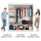 thumbnail image 5 of Ropero Closet Madesa Mônaco 3 Puertas Blanco/Gris, 5 of 5