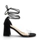 thumbnail image 2 of Sandalia con tacón Exterior Gamuza Color Negro Para Mujer De RBCOLLECTION, 2 of 3