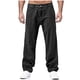 thumbnail image 1 of Ceisia Men's Trendy Solid Color Gift Button Zipper Straight Leg Casual Pants with Elastic Waist and Pockets, 1 of 8