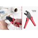 thumbnail image 3 of Kit de herramientas de crimpado con cable de bolsa Alicates de crimpado de trinquete con 4 troqueles Abanopi Engarzadoras de alambre, 3 of 7