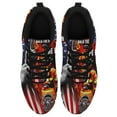 thumbnail image 2 of Back The Red Firefighter Running Shoes Sneakers Mesh Black Size 8.5, 2 of 5