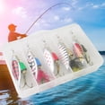 thumbnail image 4 of Señuelo de pesca Spinner Bait Spinner cebos diseño realista con anzuelo Señuelos de pesca, 4 of 9
