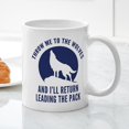 thumbnail image 3 of CafePress - Throw Me To The Wolves Mug - 11 oz Ceramic Mug - Novelty Coffee Tea Cup, 3 of 4