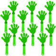 thumbnail image 1 of Pinzas de Mano de 7.5 Pulgadas en Verde Lima para Eventos Deportivos y Animación, 1 of 7
