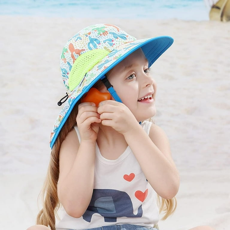 Baby sun hat with neck flap sales