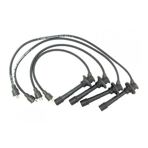 Spark Plug Wire Set - Compatible with 1988 - 1992 Toyota Corolla 1989 1990 1991