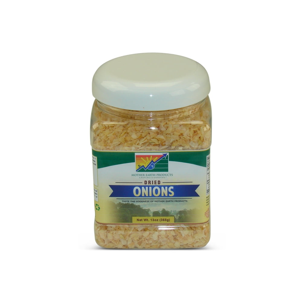 Mother Earth Products Dehydrated Chopped Onions, jar