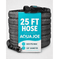 thumbnail image 2 of Aqua Joe FiberJacket Garden Hose, Lightweight, Kink-Resistant, 25' x 5/8" Diameter, 2 of 7