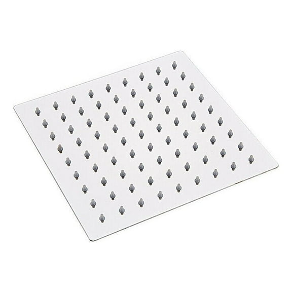 US 8/10/12'' Stainless Steel Flow Rainfall Square Shower Head Full Body Coverage