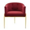 thumbnail image 4 of Savour Tufted Performance Velvet Accent Chair, 4 of 5