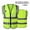 Yellow, variant on Emlimny High Visibility Security Reflective Safety Vest, Blue, XL