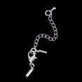 thumbnail image 2 of Extensor de cadena de plata de 12 pulgadas con cierre de pinza de langosta, 2 of 9
