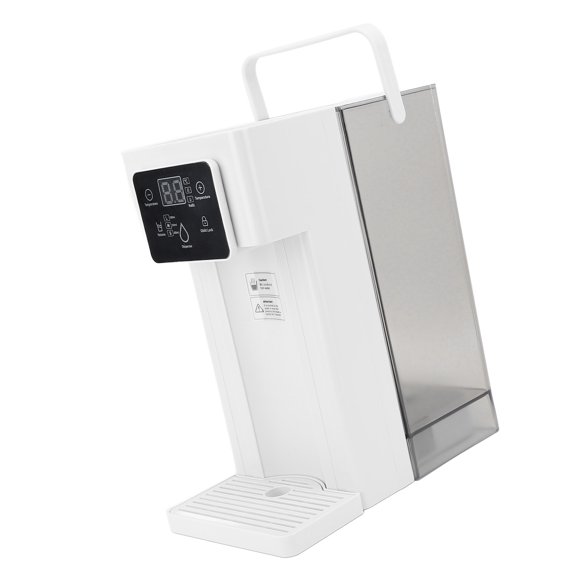 Chauffage Rapide en 3 Secondes, 7 Températures, Capacité de 3 L, Distributeur d'Eau Chaude Rapide pour Comptoir et Bureau avec Auto-Nettoyage