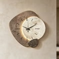 thumbnail image 1 of YYV Modern 12 in Silent Quartz Wall Clock Contemporary Non-Ticking Decorative Home Office Living Room Round Wall Watch Battery-Operated Minimalist Design Wall Decor, 1 of 9