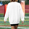 thumbnail image 5 of Football Sweatshirts for Women Game Day Print Sweatshirt Team Fan Clothes, 5 of 7
