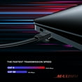 thumbnail image 4 of Cat6 Ethernet Cable 4ft, 5-Pack Multicolor - Flat High-Speed Network Cables for Gaming, Streaming, Router, Modem, PC, PS5, Xbox - Durable & Space-Saving Design, 4 of 7