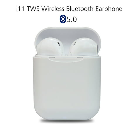 Alpha Digital Wireless Ear-buds I11, Bluetooth 5.0, Easier Pairing, longer distance, best sound (Best Bluetooth Under 50)