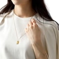 thumbnail image 4 of Fendi F is Fendi Circle Logo Crystal Ring Rose Gold Metal Size Small, 4 of 5