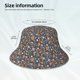 thumbnail image 3 of Balery Wildflowers Sombreros para el sol para hombre y mujer, sombrero de pescador con UPF 50+, 3 of 6
