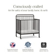 thumbnail image 6 of Namesake Winston 4-in-1 Convertible Mini Crib, 6 of 7